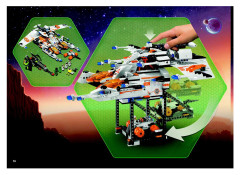 LEGO 7644 instructions page 74 – build guide