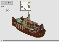 LEGO 76440 instructions page 134 – build guide