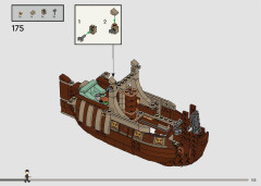 LEGO 76440 instructions page 135 – build guide