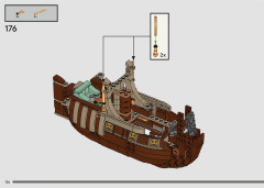 LEGO 76440 instructions page 136 – build guide