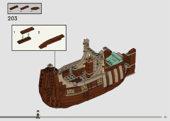 LEGO 76440 instructions page 151 – build guide