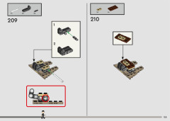 LEGO 76440 instructions page 155 – build guide