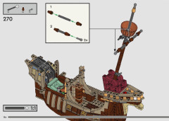 LEGO 76440 instructions page 184 – build guide
