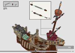 LEGO 76440 instructions page 185 – build guide