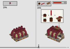 LEGO 76440 instructions page 195 – build guide