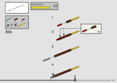 LEGO 76440 instructions page 207 – build guide
