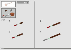LEGO 76440 instructions page 210 – build guide