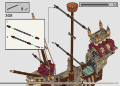 LEGO 76440 instructions page 213 – build guide