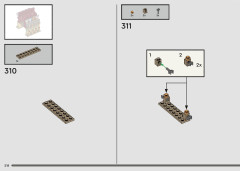 LEGO 76440 instructions page 218 – build guide
