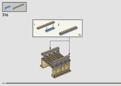 LEGO 76440 instructions page 222 – build guide