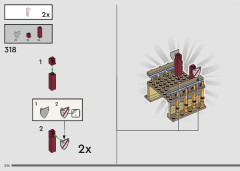 LEGO 76440 instructions page 224 – build guide