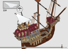 LEGO 76440 instructions page 243 – build guide