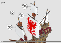 LEGO 76440 instructions page 244 – build guide