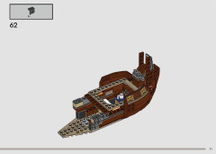 LEGO 76440 instructions page 71 – build guide