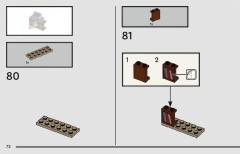 LEGO 76442 instructions page 72 – build guide