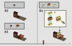 LEGO 76442 instructions page 73 – build guide