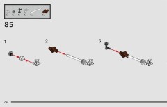 LEGO 76442 instructions page 74 – build guide
