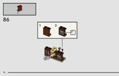 LEGO 76442 instructions page 76 – build guide