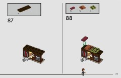 LEGO 76442 instructions page 77 – build guide