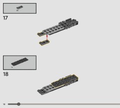 LEGO 76443 instructions page 10 – build guide