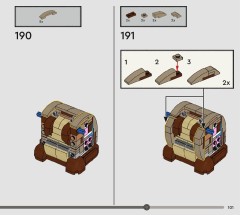 LEGO 76443 instructions page 101 – build guide