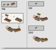 LEGO 76443 instructions page 104 – build guide
