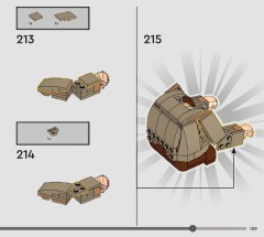 LEGO 76443 instructions page 109 – build guide