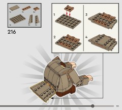LEGO 76443 instructions page 111 – build guide