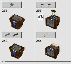 LEGO 76443 instructions page 116 – build guide