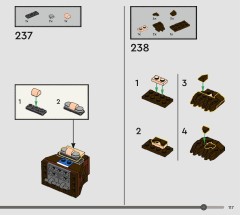 LEGO 76443 instructions page 117 – build guide