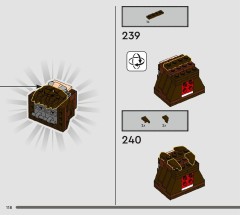 LEGO 76443 instructions page 118 – build guide