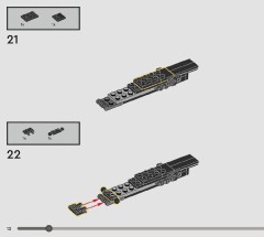 LEGO 76443 instructions page 12 – build guide
