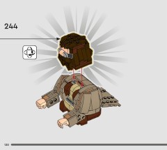 LEGO 76443 instructions page 120 – build guide