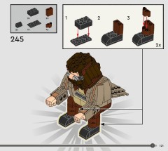 LEGO 76443 instructions page 121 – build guide