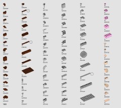 LEGO 76443 instructions page 130 – build guide