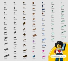 LEGO 76443 instructions page 131 – build guide