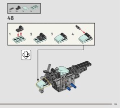 LEGO 76443 instructions page 25 – build guide