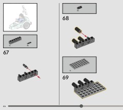 LEGO 76443 instructions page 44 – build guide