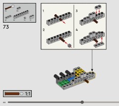 LEGO 76443 instructions page 46 – build guide