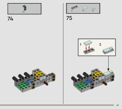 LEGO 76443 instructions page 47 – build guide
