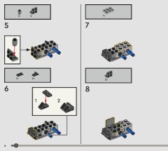 LEGO 76443 instructions page 6 – build guide