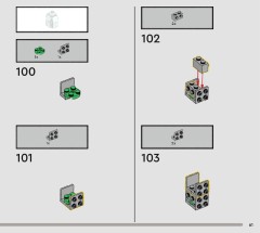 LEGO 76443 instructions page 61 – build guide