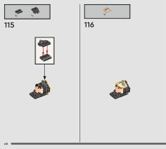 LEGO 76443 instructions page 68 – build guide
