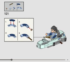LEGO 76443 instructions page 71 – build guide