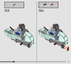 LEGO 76443 instructions page 73 – build guide