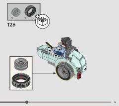 LEGO 76443 instructions page 75 – build guide
