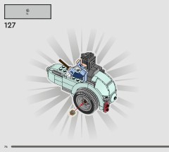 LEGO 76443 instructions page 76 – build guide