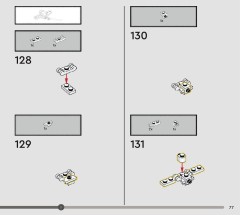 LEGO 76443 instructions page 77 – build guide