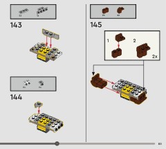 LEGO 76443 instructions page 83 – build guide