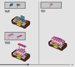 LEGO 76443 instructions page 85 – build guide